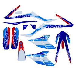 Комплект наклеек pitbike Avantis Classic