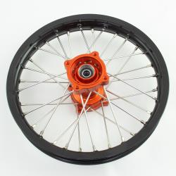 Диск алюминиевый со ступицей CNC в сборе (передний) pitbike KKE 1.4*14