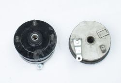 Ступица с барабанным тормозом в сборе 10"х4 отв. ATV 150-250cc (левая)