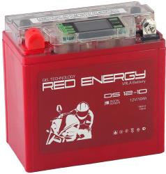 АКБ 12V10Ah (140x80x143) (гелевая, необслуж.) RED NRG (не использовать)