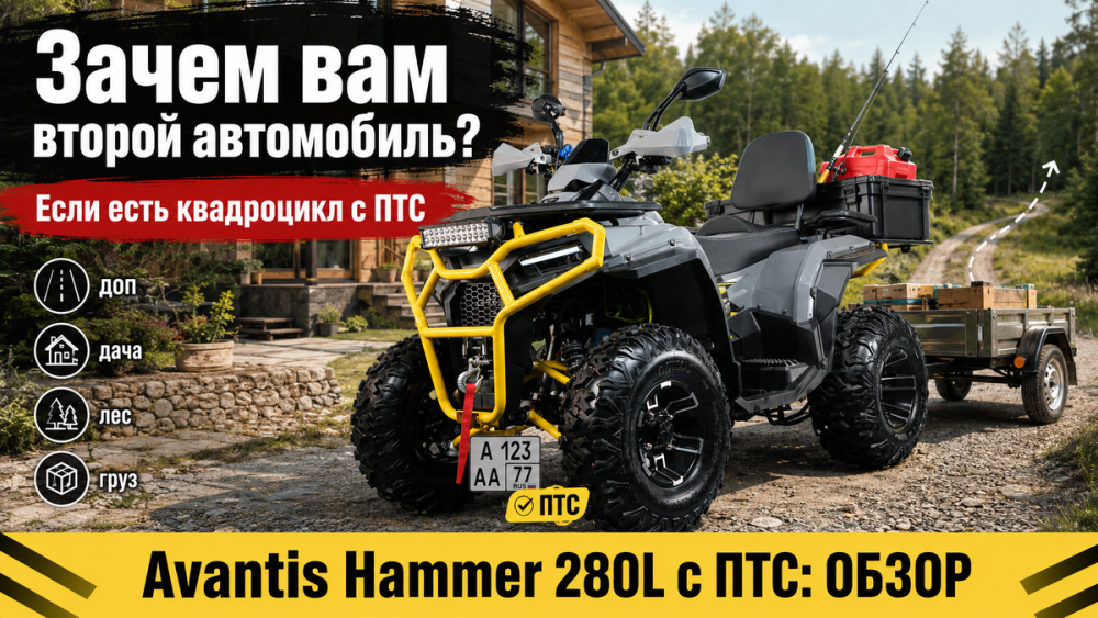 Перевозка квадроцикла