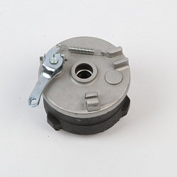 Ступица с барабанным тормозом в сборе 6,7"х3 отв. ATV 110-125cc (Левая)