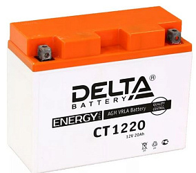 АКБ 12V20Ah (204х91х159) ( необслуж.) Delta