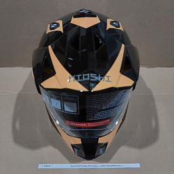 Шлем KIOSHI Fighter 802 мотард с очками