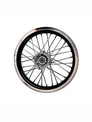 Диск R14 алюминиевый со ступицей в сборе (задний) 1.85x14 Avantis Pitbike H12/H15