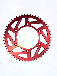 Звезда ведомая 520-52T красная OTOM (JTR210)  Honda