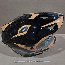 Шлем KIOSHI Fighter 802 мотард с очками