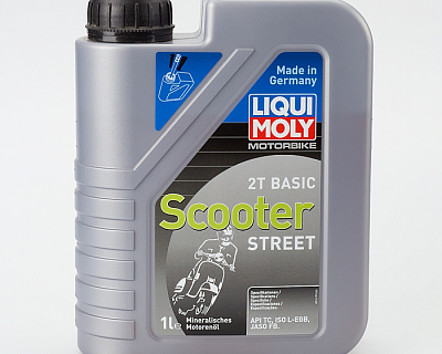Масло моторное LiquiMoly Racing Scooter 2T Basic TC (1л)