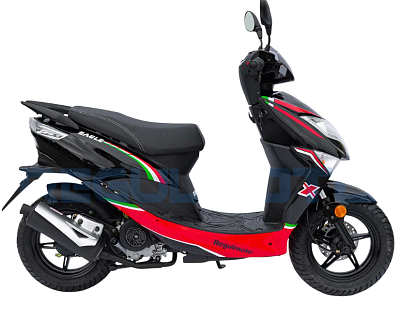 Скутер Regulmoto EAGLE 50 (LJ80QT-3L) колёса R12