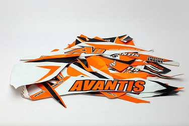 Набор наклеек Avantis A8