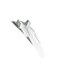 Крыло заднее Husqvarna TC/TE 499-511 белое 2011-2013
