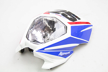 Фара передняя в сборе pitbike Avantis 125-150cc classic, lux