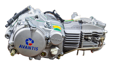 Двигатель 4Т 160см3 YX160 4+0 кикстартер, р/с, 4кл