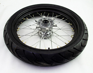 Колесо в сборе (переднее) Supermoto 3.0*17 A6