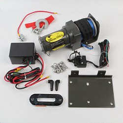 Лебедка 2500Lbs (1134 кг) синтетический трос Kiwi Winches