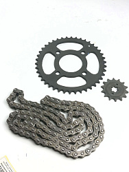Звезды с приводной цепью (42Тх14Тх122), комплект, замена 36JV0016 Bajaj