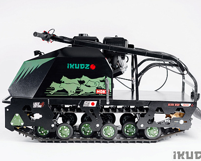 Мотобуксировщик Ikudzo Terrain Long 1700/600 EKR22 (с реверсом)